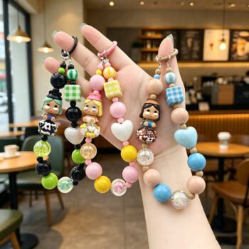 Pop Mart Jasmine Blind Box Figurine Phone Chain Key Charm