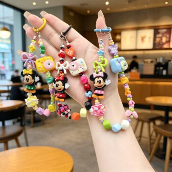 Dopamine DIY Cartoon Doll Star Bow Phone Chain & Bag Pendant