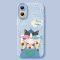 flower-cat-blue
