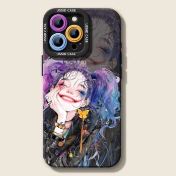 Harley Quinn phone cases are compatible with the iPhone 16/17 series
