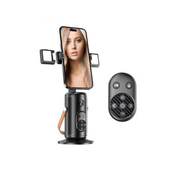 Gimbal fully automatic tracking device, remote-controlled mobile live streaming stand, stabilizer, AI smart facial recognition mobile gimbal