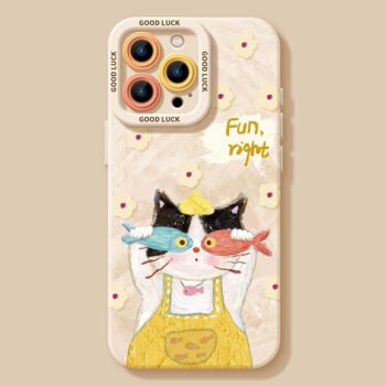 Cat phone cases, iPhone 15/16 series