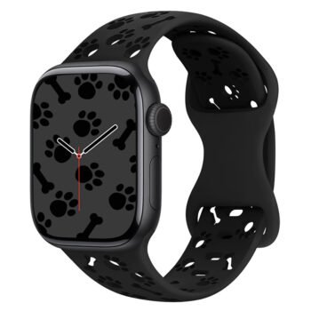 Suitable for iphoneWatch1-11-11th generation /Ultra1-3/SE3 dog claw bone silicone watch band.