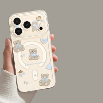 Magnetic phone cases are compatible with iPhone 16/17 series