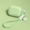 greenlanyardpendant-silicone-soft-shell