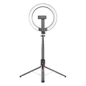 10-inch fill light live streaming stand, extra-long mobile fill light, selfie stick, Bluetooth remote control, mobile live streaming stand