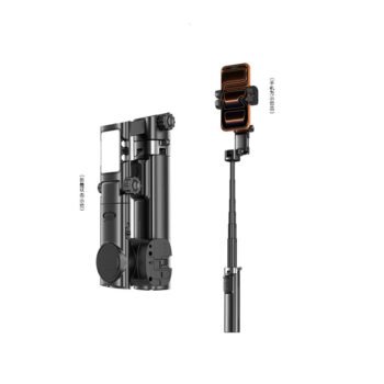 AI PTZ Tracking Tool, Selfie Stick, Handheld Stabilizer, Q37 Smart Anti-Shake, Retractable Face Tracking PTZ Head